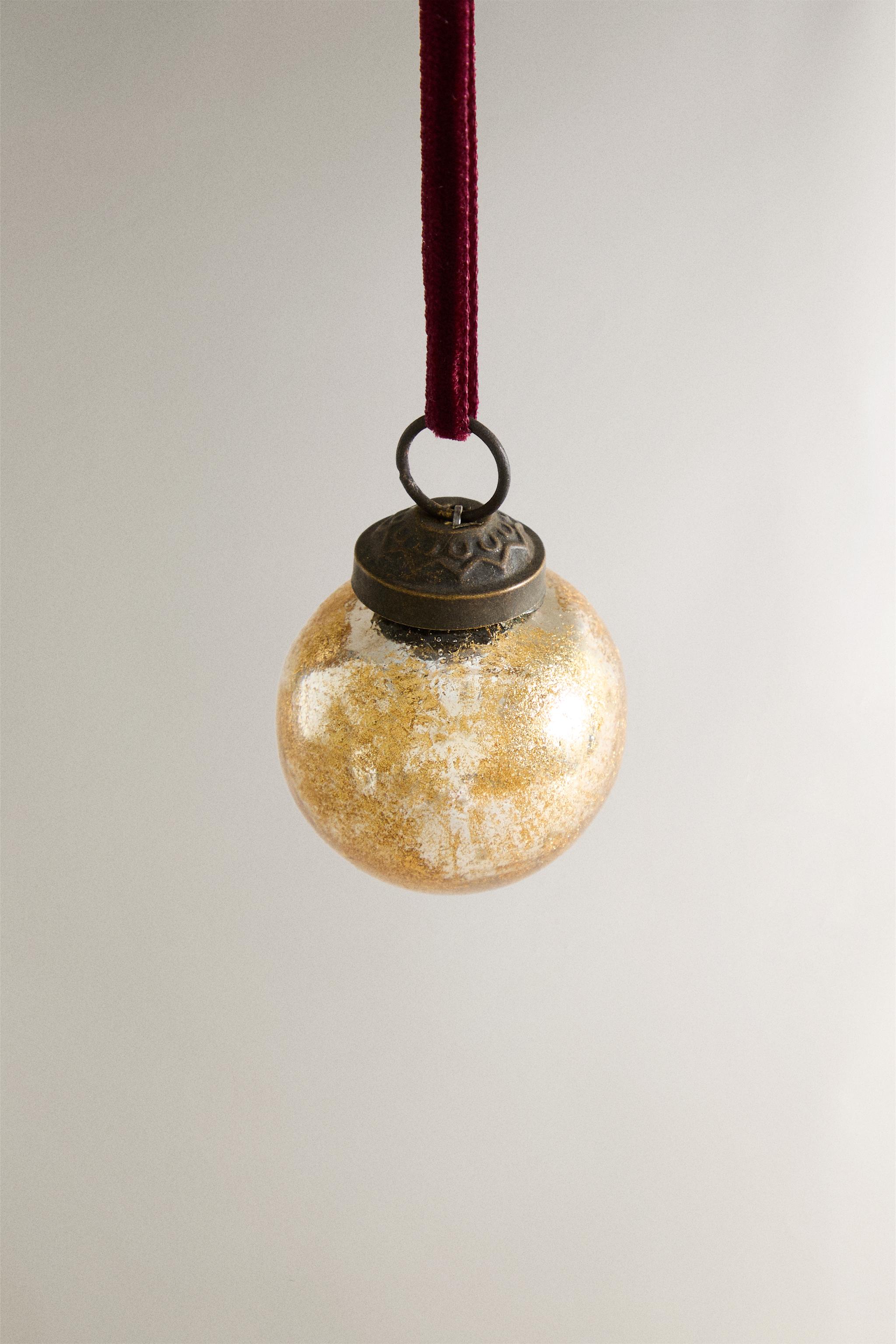 SET OF MINI BALLS CHRISTMAS TREE ORNAMENTS (SET OF 3)